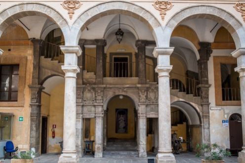 Central Library of the Sicilian Region, Palermo, Sicily